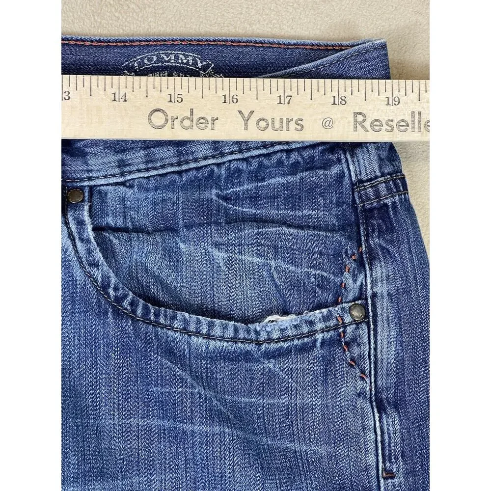 Tommy Bahama Jeans Adult 38x32 Blue Straight Leg‎ Casual Everyday Pockets Mens
